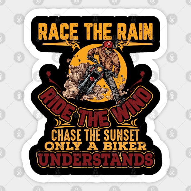 Motorcycle Sticker by UniqueWorld